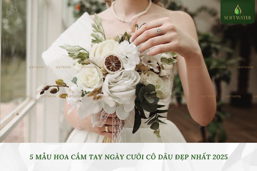 5 Mẫu Hoa Cầm Tay Ngày Cưới Cô Dâu Đẹp Nhất 2025