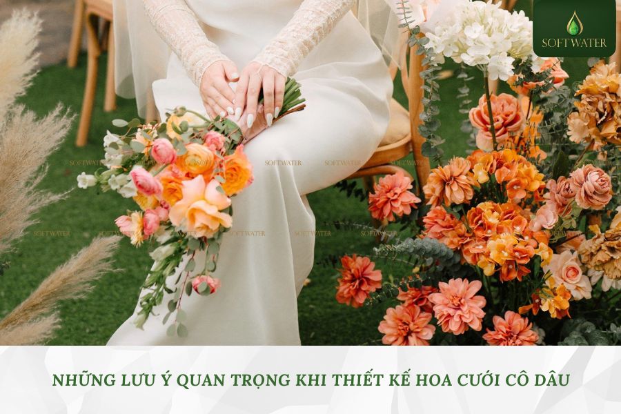 Những Lưu Ý Quan Trọng Khi Thiết Kế Hoa Cưới Cô Dâu