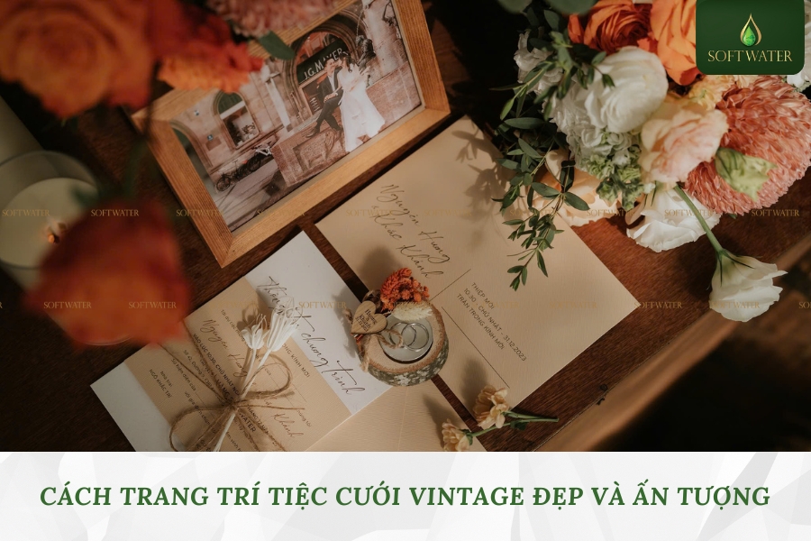 Cách Trang Trí Tiệc Cưới Vintage Đẹp Và Ấn Tượng