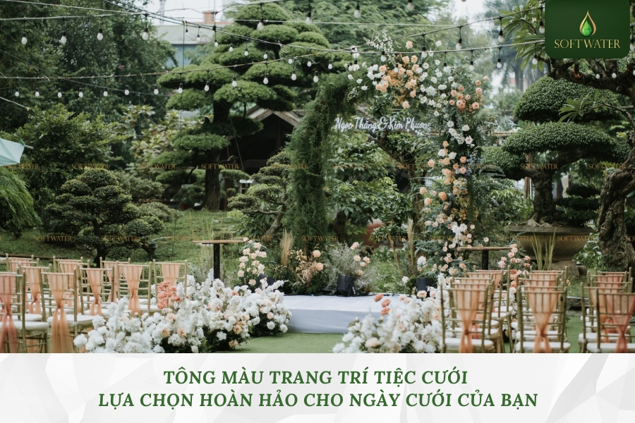 Tông Màu Trang Trí Tiệc Cưới – Lựa Chọn Hoàn Hảo Cho Ngày Cưới Của Bạn