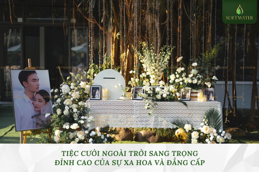 Tiệc Cưới Ngoài Trời Sang Trọng: Đỉnh Cao Của Sự Xa Hoa Và Đẳng Cấp