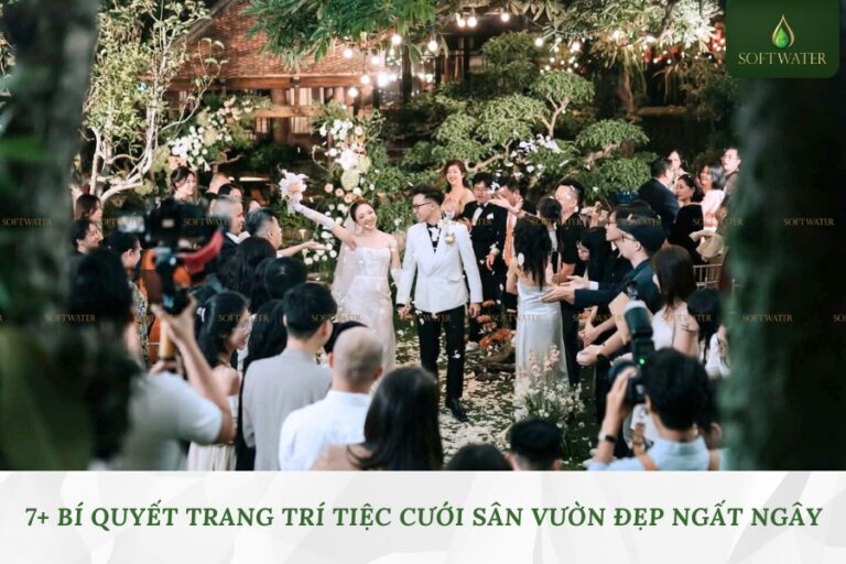 7+ Bí Quyết Trang Trí Tiệc Cưới Sân Vườn Đẹp Ngất Ngây