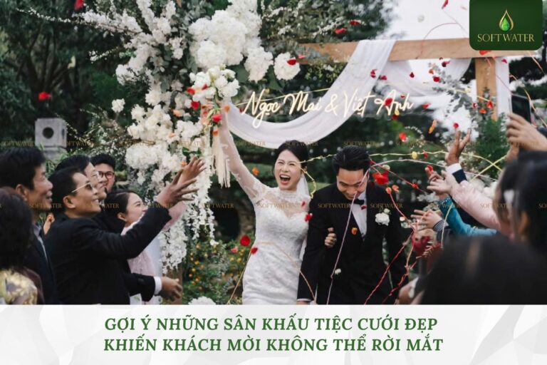 Gợi Ý Những Sân Khấu Tiệc Cưới Đẹp Khiến Khách Mời Không Thể Rời Mắt