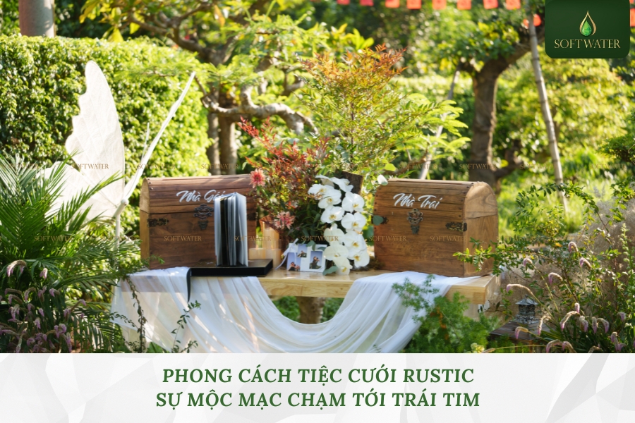 Phong Cách Tiệc Cưới Rustic – Sự Mộc Mạc Chạm Tới Trái Tim