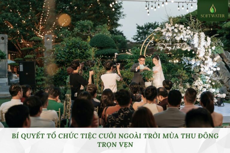 Bí Quyết Tổ Chức Tiệc Cưới Ngoài Trời Mùa Thu Đông Trọn Vẹn