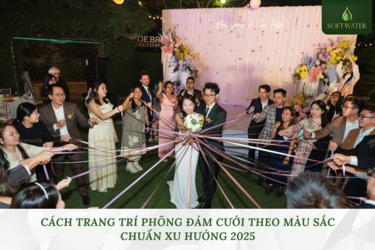 Cách Trang Trí Phông Đám Cưới Theo Màu Sắc Chuẩn Xu Hướng 2025