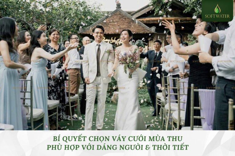 Bí Quyết Chọn Váy Cưới Mùa Thu Phù Hợp Với Dáng Người & Thời Tiết