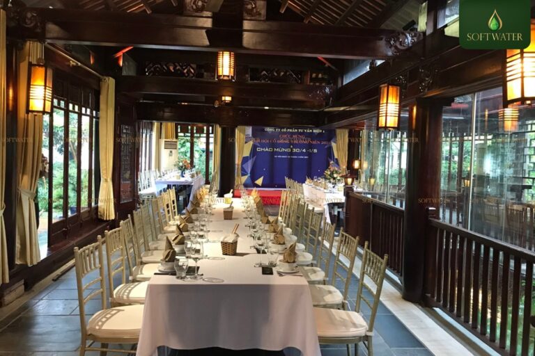 Nhà Gỗ SoftWater – Không Gian Truyền Thống, Ấm Áp Dành Cho Tiệc Nhỏ Và Họp Mặt Riêng Tư