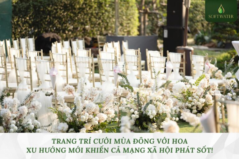 Trang Trí Cưới Mùa Đông Với Hoa – Xu Hướng Mới Khiến Cả Mạng Xã Hội Phát Sốt!