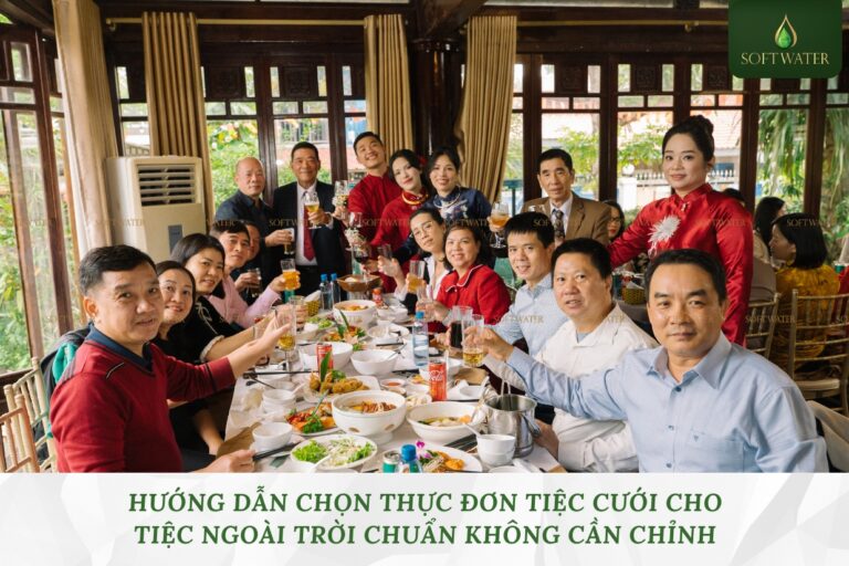 Hướng Dẫn Chọn Thực Đơn Tiệc Cưới Cho Tiệc Ngoài Trời Chuẩn Không Cần Chỉnh